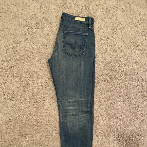 AG X Shopbop Farrah Destroyed Skinny Jeans Size 28 - Picture 7 of 7